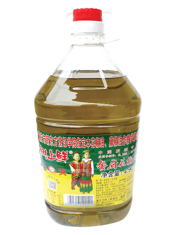 樹(shù)上鮮餐廚花椒油4.9l